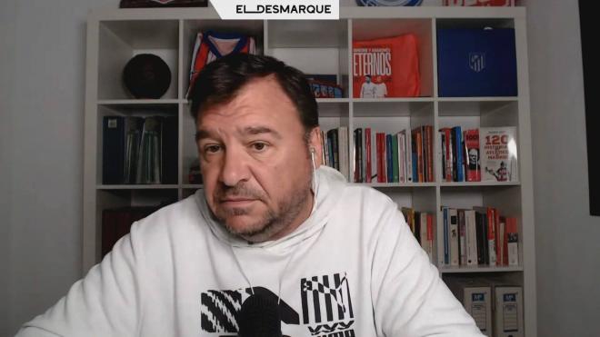 Rubén Uría desveló en su canal la situación que se vive en el Atlético de Madrid con Álex Baena.
