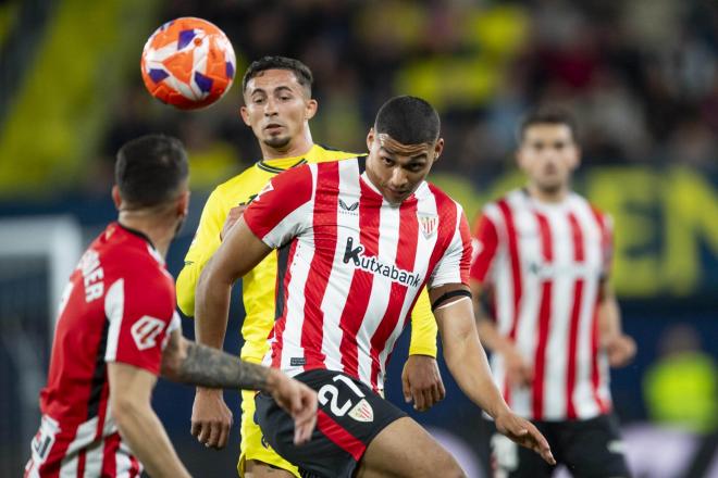 Maroan Sannadi brilló ante el Villarreal en La Cerámica (Foto: Athletic Club).
