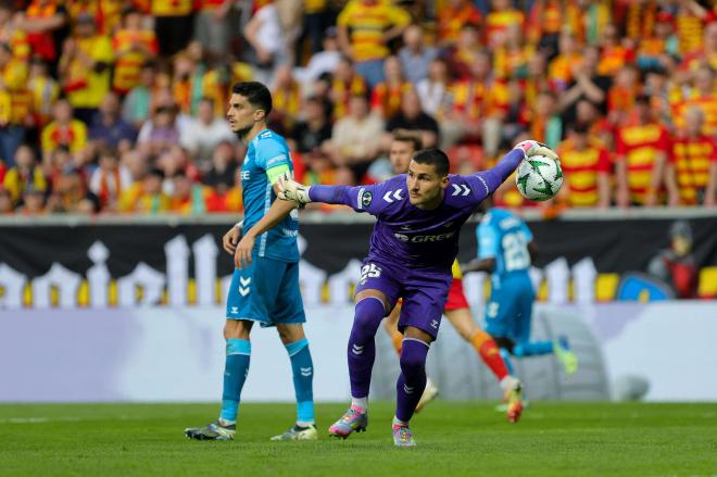 Fran Vieites, ante el Jagiellonia (Foto: Cordon Press).