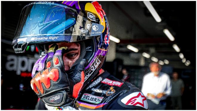 Jorge Martín regresó a MotoGP en el GP de Lusail donde sufrió una nueva caída (foto: Cordon Pre