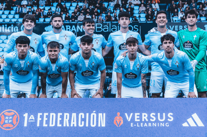 Once titular del Fortuna ante el Tarazona (Foto: RC Celta).