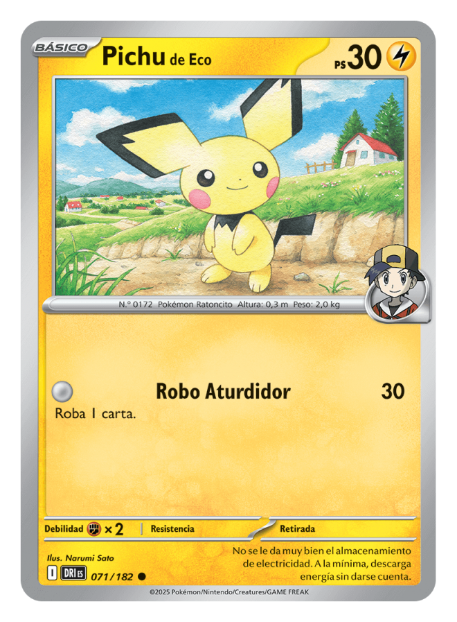 Este nuevo Pichu de Eco puede tener hueco en su mazo para destrozar a Budew.