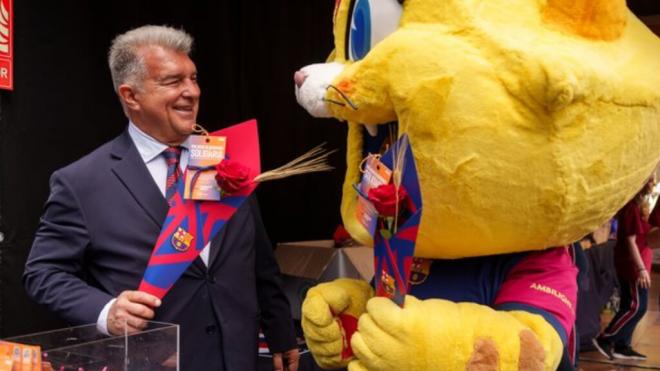 Joan Laporta en el día de la Diada de Cataluña (FC Barcelona)