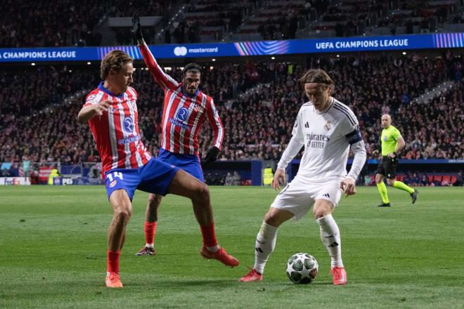 Atlético de Madrid-Real Madrid, en la Champions League (Cordon Pres)