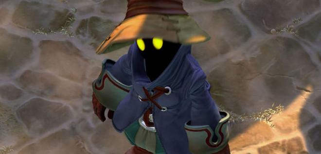 Una de las escenas introductorias de Vivi en Final Fantasy IX.