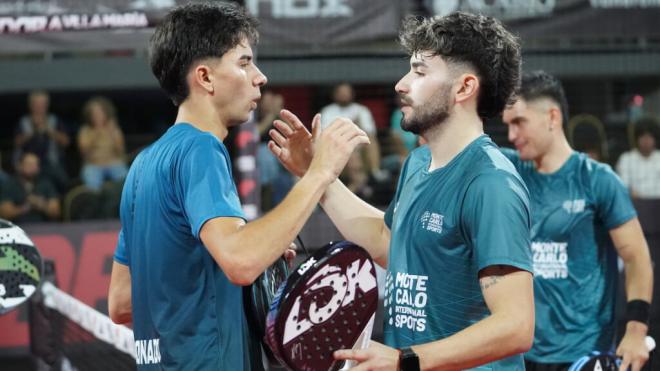 Puppo-Maldonado, en las semifinales del Lanzarote Open (A1Padel)