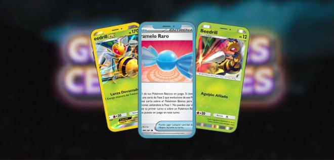 El cuatro en uno de Beedrill con el Caramelo Raro.