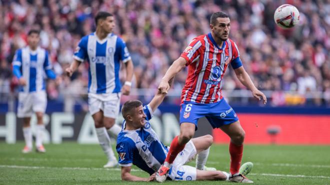 Koke contra Tenaglia (Cordon Press)