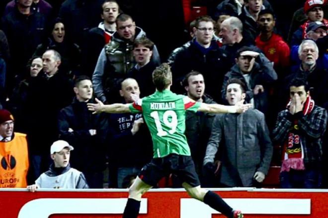 Gol de Iker Muniain al Manchester United en Old Trafford en la etapa de Marcelo Bielsa (Foto: Athletic Club).