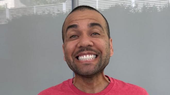 Dani Alves en redes sociales (Instagram: @joanasanz)