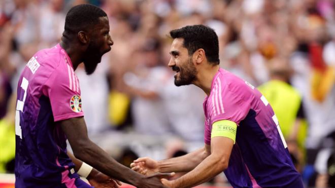 Gündogan y Rüdiger en la Eurocopa 2024 (Cordon Press)
