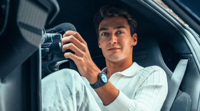 George Russell en el Mercedes-AMG One (@georgerussell63)