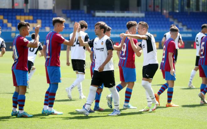 Mario Domínguez en el VCF Juvenil