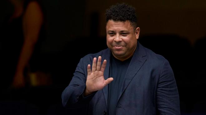 Ronaldo Nazario, en un partido del Real Valladolid (Cordon Press)