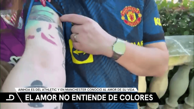 El tatuaje athleticzale del novio de Ainhoa (ElDesmarque)