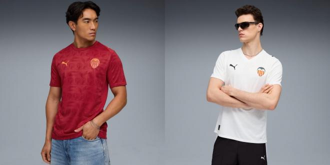 Camisetas Valencia CF 2025/26