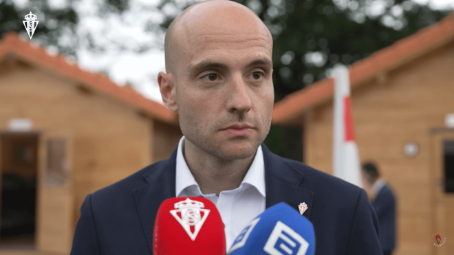 David Guerra, presidente ejecutivo del Sporting de Gijón.