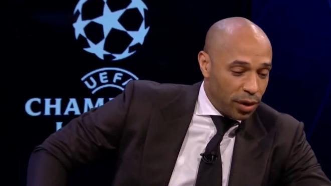 Thierry Henry elogió a Lamine Yamal y le pidió su camiseta (captura: CBS Sports).