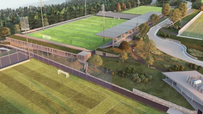 Proyecto del estadio en Afouteza (Foto: RC Celta).