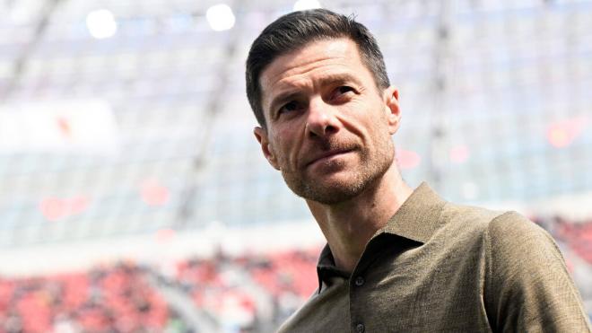 Xabi Alonso, en un partido del Bayer Leverkusen (Cordon Press)