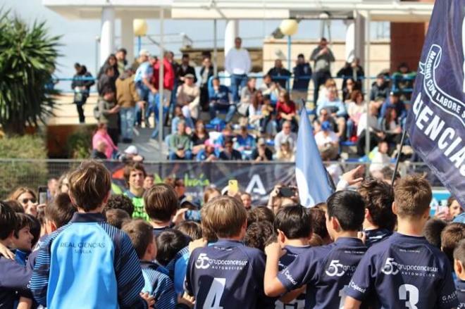 Ambiente en uno de los partidos del campeonato.
