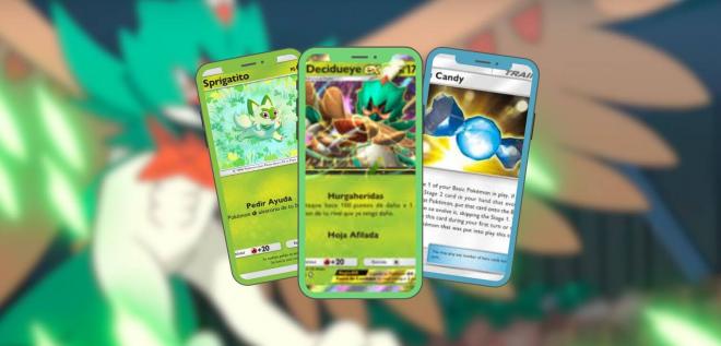 El mazo de Decidueye con el acompañamiento de Sprigatito y Caramelo Raro.