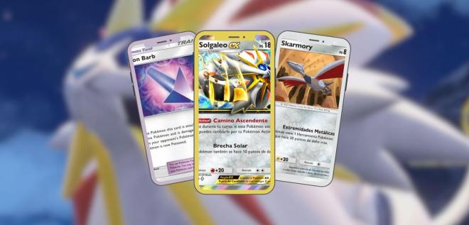 Solgaleo EX junto a Skarmory, el combo definitivo para los accesorios.