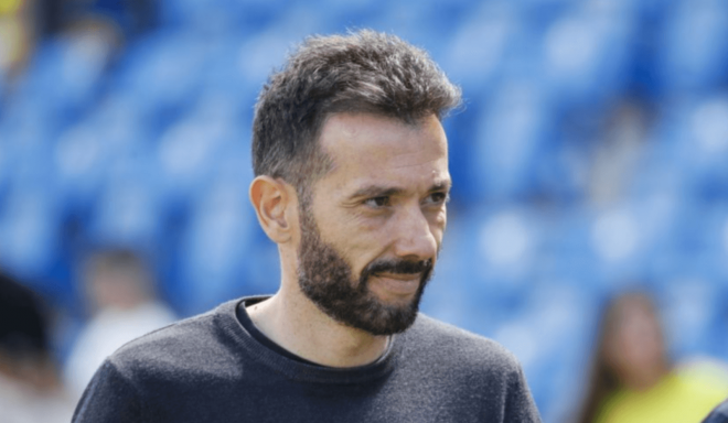Carlos Corberán en Las Palmas