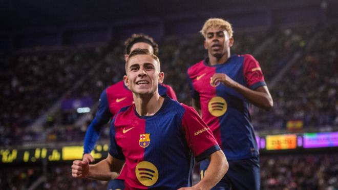 Fermín López dio la victoria al Barcelona de Hansi Flick (foto: FCB X)