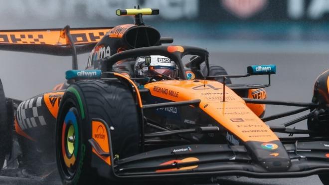 Lando Norris, en el Gran Premio de Miami (Foto: McLaren).