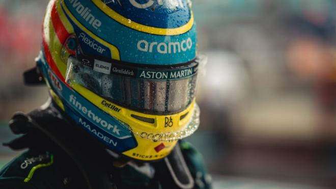 Fernando Alonso, en el Gran Premio de Miami (Foto: Aston Martin).