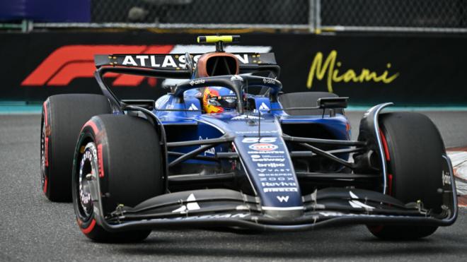 Carlos Sainz, en el Gran Premio de Miami (Foto: Williams Racing).