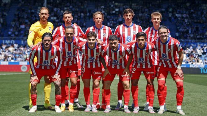 El once del Atlético de Madrid ante el Alavés (Cordon Press)