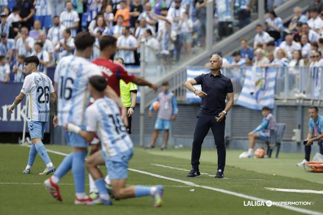 Sergio Pellicer, en el Málaga-Granada (Foto: LALIGA).