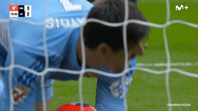 Acción entre Pablo Durán y Thibaut Courtois. (Foto: Movistar Plus)