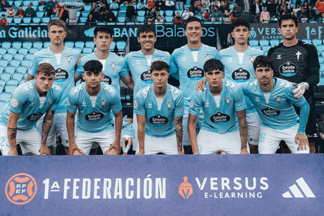 Once titular ante Osasuna Promesas (Foto: RC Celta).