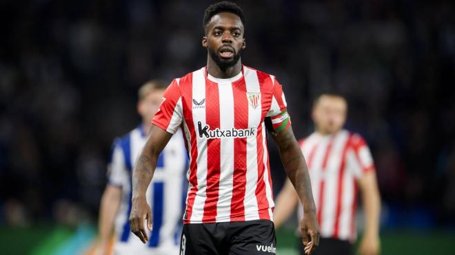 Iñaki Williams, en el derbi ante la Real Sociedad en Anoeta (Foto: Athletic Club).