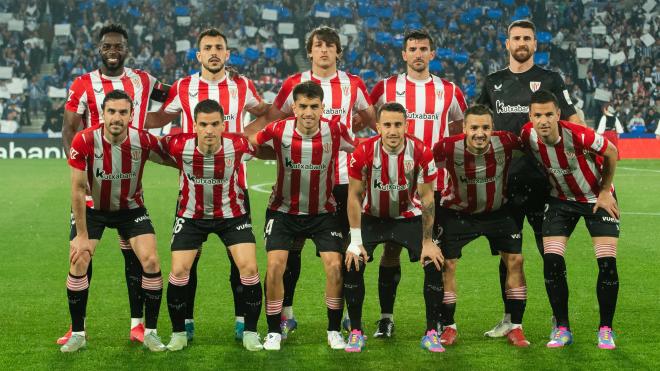 Este es el once que saca Ernesto Valverde ante la Real Sociedad en Anoeta (Foto: Athletic Club).