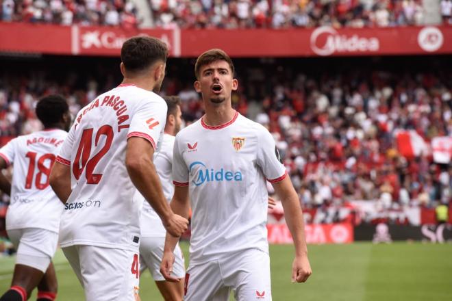 Kike Salas celebra su gol al Leganés (Foto: Kiko Hurtado)