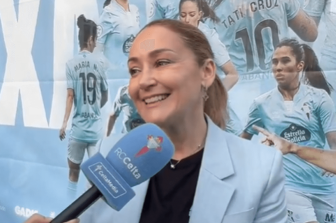 Marián Mouriño, presidenta del Celta (Foto: ElDesmarque).