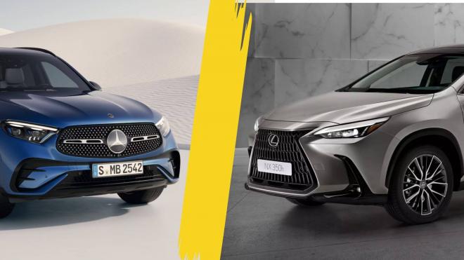 Mercedes GLC y Lexus NX