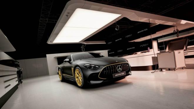 Así es el Mercedes-AMG GT “APXGP Edition” de la película F1.