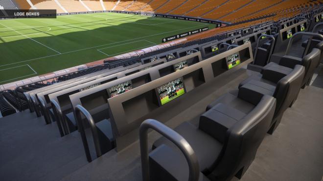 Nou Mestalla, zonas VIP de Hospitality