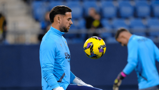 José Antonio Caro, en un partido del Cádiz (Foto: LaLiga).