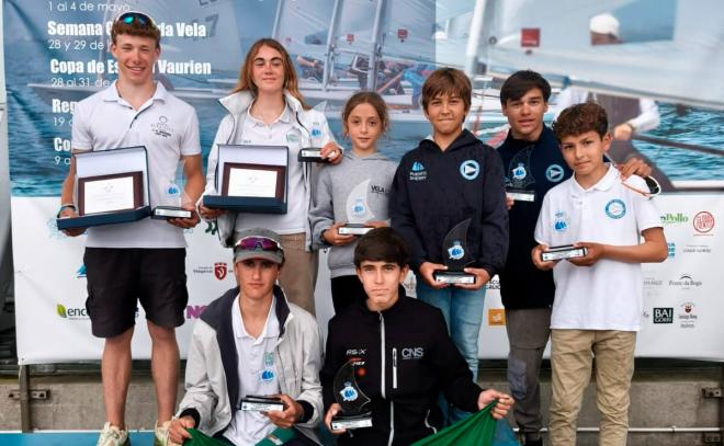 Éxito de los windsurfistas andaluces en la Copa de España.