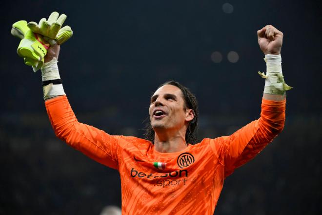 Yann Sommer celebrando el pase a la final de Champions League (Cordon Press)