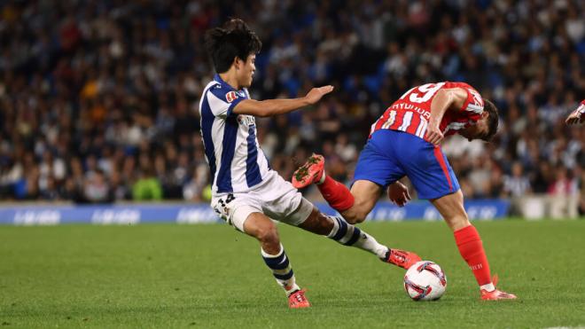 Partido entre Atlético de Madrid y Real Sociedad (Cordon Press)