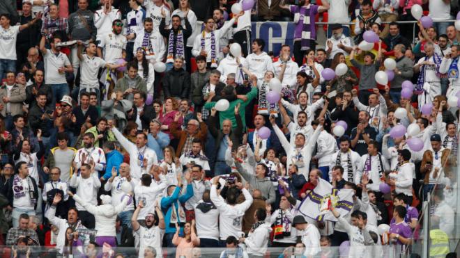 Aficionados del Real Madrid (Cordon Press)