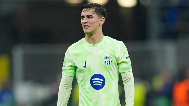 Gavi después de la eliminación contra el Inter (Europa Press)