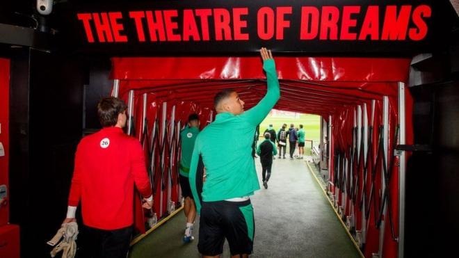 El 'Elefante' Maroan Sannadi soñaba en Old Trafford, el campo del Manchester United (Foto: Athletic Club).
